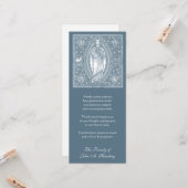 Religieus katholiek begrafenissympathie Hartelijk Kaart (Voorkant / Achterkant in situ)