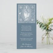 Religieus katholiek begrafenissympathie Hartelijk Kaart (Staand voorkant)