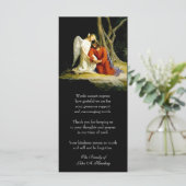 Religieus katholiek begrafenissympathie Jezus Kaart (Staand voorkant)