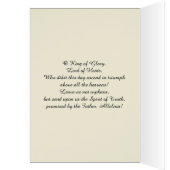 Religieus katholiek feest van de hemel (Binnen (Links))