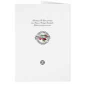 Religieus katholiek Nun St. Clare of Assisi (Achterkant)