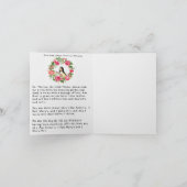 Religieus katholiek St. Therese gebed Novena Kaart (Binnen)