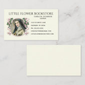 Religieus katholiek St. Therese Little Flower Roze Visitekaartje (Voorkant / Achterkant)