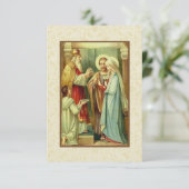 Religieus katholiek Verloving gebed (Staand voorkant)