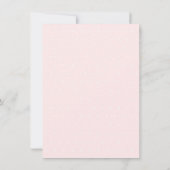 Religieus katholiek Vrijgezellenfeest Roze Floral Kaart (Achterkant)