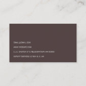 Religieus kerkchristendom Religieerpredikant Visitekaartje (Achterkant)