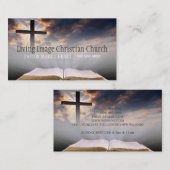 Religieus kerkchristendom Religieerpredikant Visitekaartje (Voorkant / Achterkant)