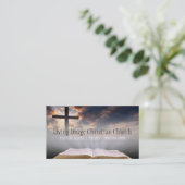Religieus kerkchristendom Religieerpredikant Visitekaartje (Staand voorkant)