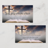Religieus kerkchristendom Religieerpredikant Visitekaartje (Voorkant / Achterkant)