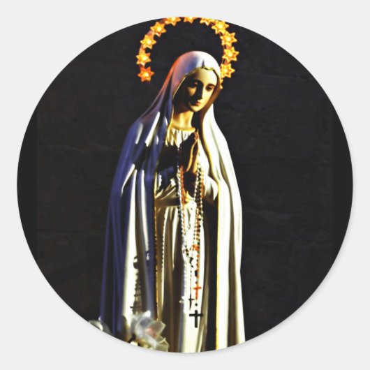 Religieus Kerst sticker (Voorkant)