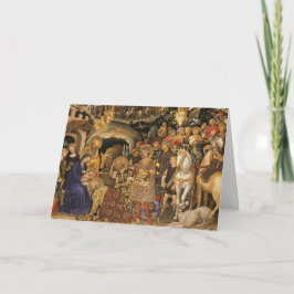 Religieus kerstfeest drie koningen Magi Feestdagen Kaart