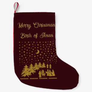 Religieus Kerstfeest, Geboorte van Jezus Kleine Kerstsok