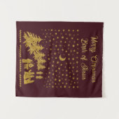 Religieus Kerstfeest, Geboorte van Jezus Wandkleed (Voorkant (horizontaal))