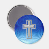 Religieus kruis | CHRISTELIJK Magneet (Voorkant / Achterkant)