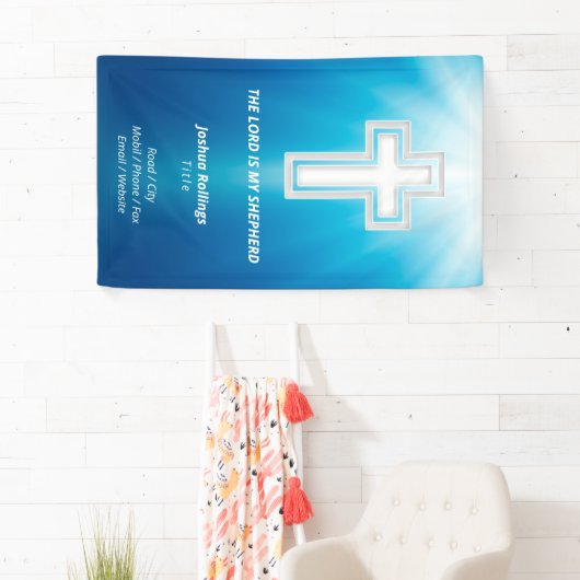 Religieus kruis | CHRISTELIJK Spandoek (Insitu)