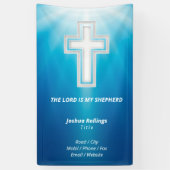 Religieus kruis | CHRISTELIJK Spandoek (Verticaal)