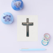 Religieus kruis flyer (Enkel)