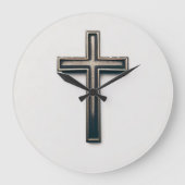 Religieus kruis grote klok (Voorkant)