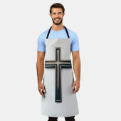 Religieus kruis schort (Gedragen)