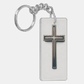 Religieus kruis sleutelhanger (Voorkant Links)