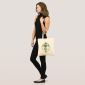 Religieus kruis tote bag