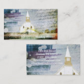  religieus land chapel visitekaartje (Voorkant / Achterkant)