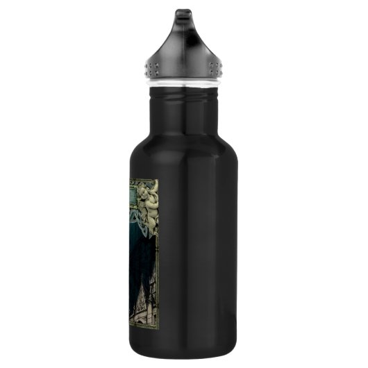 Religieus middeleeuws thema waterfles (Rechts)