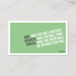 RELIGIEUS-minimalistisch Visitekaartje