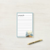 Religieus Oorlogsgebouw Drie Kruizen Gebedsruimte Post-it® Notes (Op bureau)