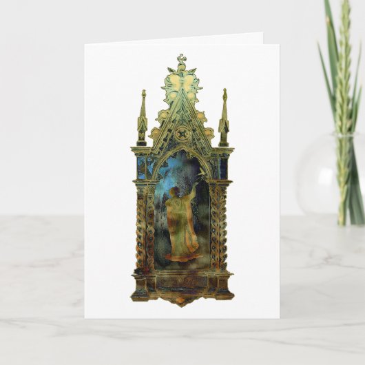 Religieus Paasicoon Feestdagen Kaart (Voorkant)