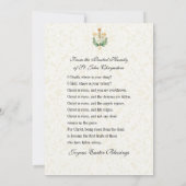 Religieus Paaskatholiek opstandingsgebed (Achterkant)