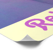 Religieus paasPoster - Jezus en Kruis Poster (Hoek)