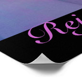 Religieus paasPoster - Jezus en Kruis Poster (Hoek)