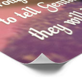 Religieus paasPoster - Jezus - Hij is gerezen Poster (Hoek)