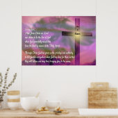 Religieus paasPoster - Jezus - Hij is gerezen Poster (Keuken)