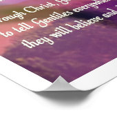 Religieus paasPoster - Jezus - Hij is gerezen Poster (Hoek)