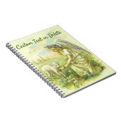  Religieus Pasen Victoriaans Engel met Lam Notitieboek (Rechterzijde)