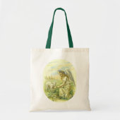  Religieus Pasen Victoriaans Engel met Lam Tote Bag (Voorkant)