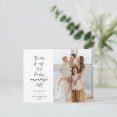 Religieus, Prettig Kerstfeest, Christelijke famili Briefkaart (Staand voorkant)