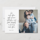 Religieus, Prettig Kerstfeest, Christelijke famili Feestdagenkaart (Voorkant)