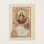 Religieus Spiritueel Boeket Gebed Heilige Kaart (Voorkant)