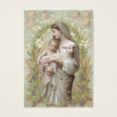 Religieus Spiritueel Boeket Gebed Heilige Kaart (Voorkant)