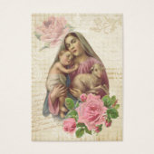 Religieus Spiritueel Boeket Gebed Heilige Kaart (Voorkant)