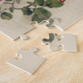 Religieus spreekwoord 3:5 Scripts met roze rozen Legpuzzel (Zijkant)