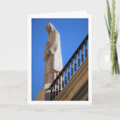 Religieus standbeeld, Valencia Stad, Spanje Kaart (Voorkant)