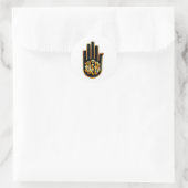 Religieus symbool van Jainisme - Ahimsa Ronde Sticker (Tas)