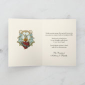 Religieus sympathie begrafenis bedankt Maagd Mary (Binnen)