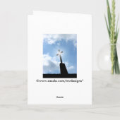 Religieus Sympathie Wenskaart Kaart (Achterkant)