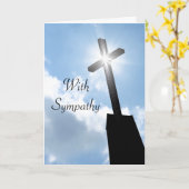 Religieus Sympathie Wenskaart Kaart (Gele Bloem)