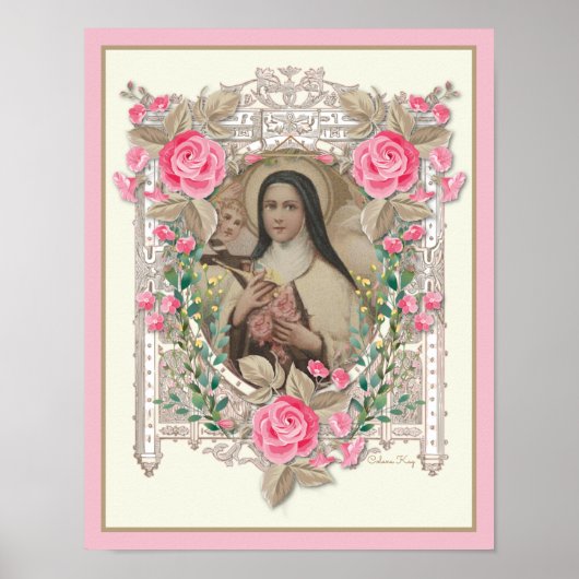 RELIGIEUS TEGEN DEZE CARMELITE NUN CATHOLIEK POSTER (Voorkant)